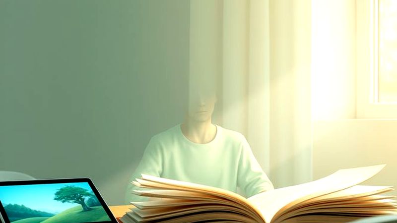 Un estudio tranquilo inspira aprendizaje sereno