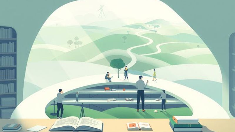 Un estudio tranquilo inspira aprendizaje y calma