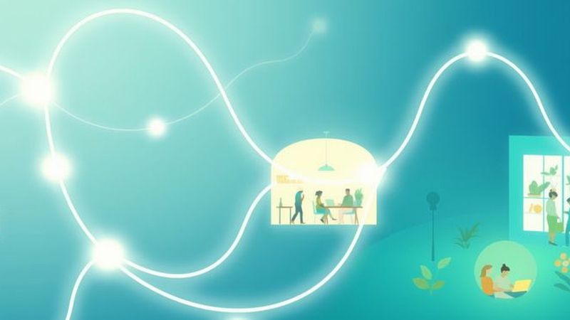 Redes luminosas y colaborativas ofrecen armonía