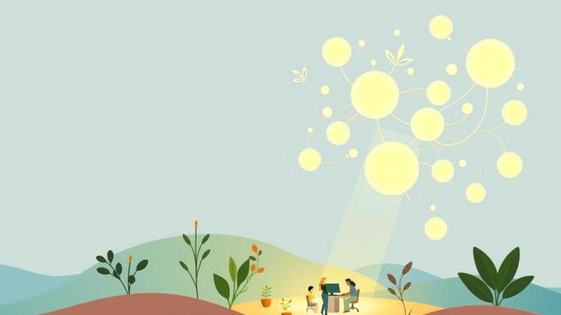 Un espacio armonioso comparte conocimiento adaptable