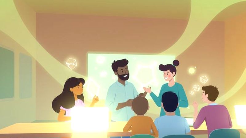 Aprendizaje colaborativo en entorno digital óptimo