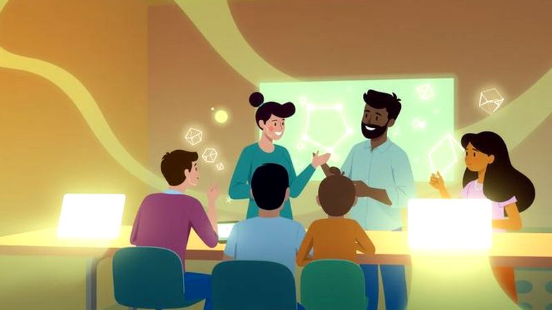 Aprendizaje colaborativo en entorno digital óptimo