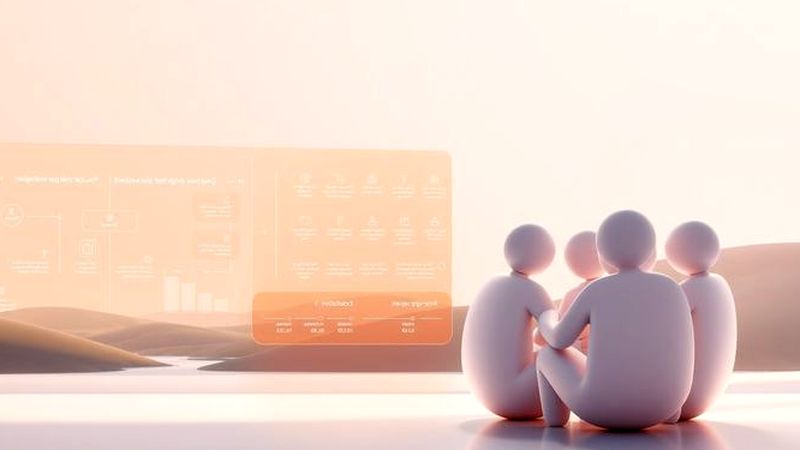 Colaboración digital suavemente evoluciona hacia progreso
