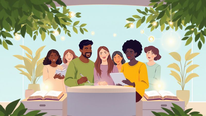 Una comunidad aprende conectado y en paz