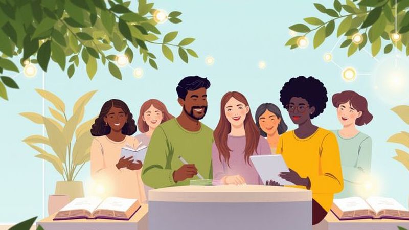 Una comunidad aprende conectado y en paz
