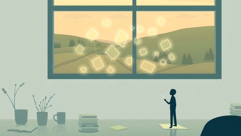 Reflexión estratégica en un espacio sereno