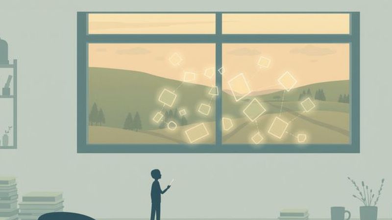 Reflexión estratégica en un espacio sereno