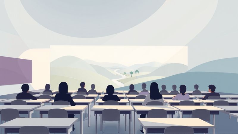 Un aula tranquila inspira colaboración y confianza