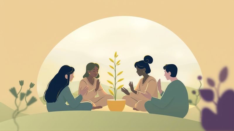Un espacio tranquilo colabora con serenidad